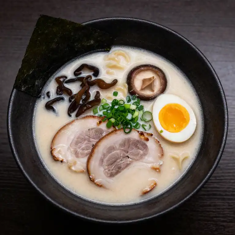 Tonkotsu ramen bowl